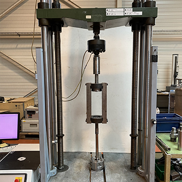 Essai de traction sur vis