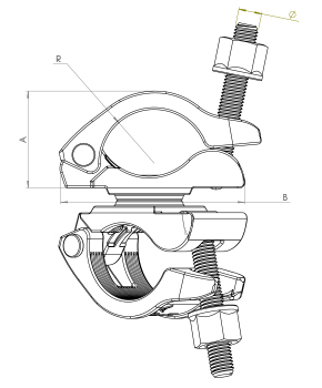 RACCORD ORIENTABLE